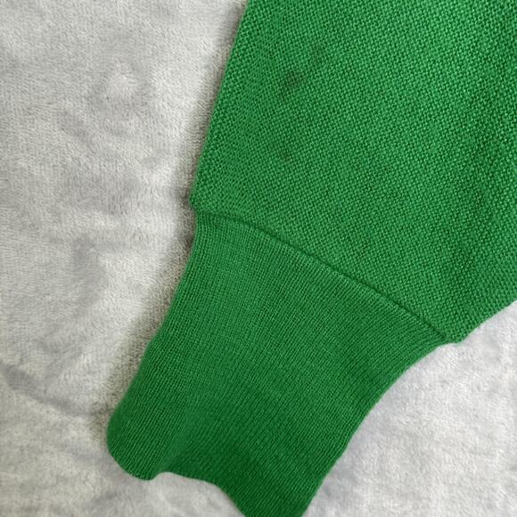 Vintage Jack Nicklaus Sweater Mens Medium Button Cardigan Golf Bear USA 80s - Picture 6 of 11